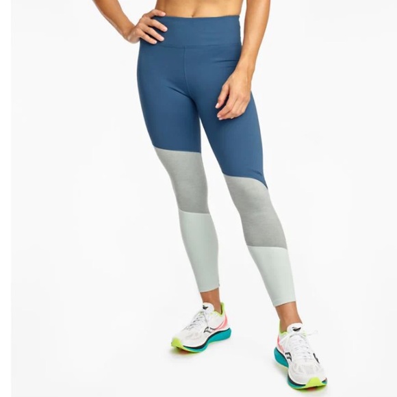 Saucony Beyond the Run Crop Leggings small - Picture 5 of 6